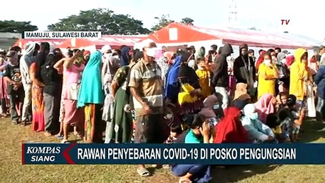 Kemenkes: 359 Pengungsi Gempa dan Sukarelawan Positif Corona