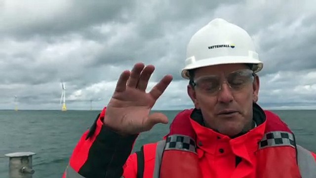 Vattenfall’s Kevin Jones, head of the European Offshore Wind Deployment Centre in Aberdeen Bay