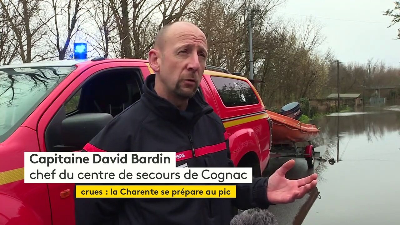 En Charente, la ville de Cognac attend le pic de crue avec inquiétude