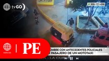 Quitan la vida en mototaxi a hombre con antecedentes policiales | Primera Edición