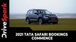 2021 Tata Safari Bookings Commence | India Launch Date Announced | Other Details