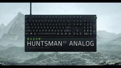 Razer Huntsman V2 Analog - trailer