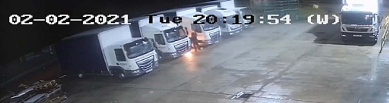Three lorries worth '£80k each' torched in Skelmersdale arson attack