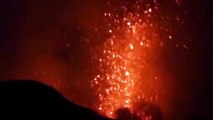 L'Etna erutta anche a Sant’Agata. E un astronauta lo immortala dallo spazio