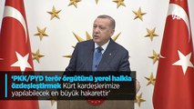 Cumhurbaşkanı Erdoğan: Türkiye, ABD'nin çekileceği alanlarda terörle mücadele sorumluluğunu devralmaya hazır