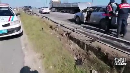 500 metre arayla iki farklı kaza