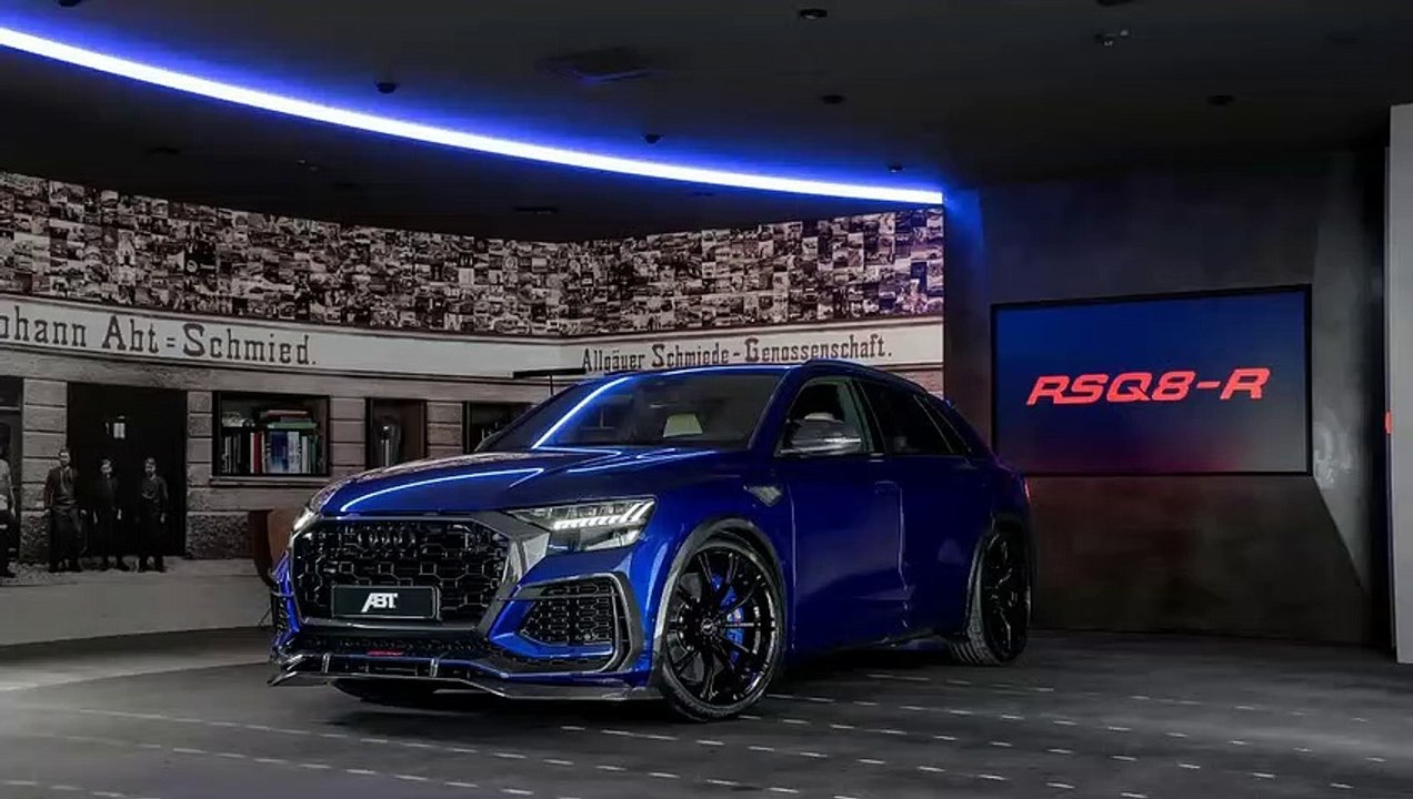 ABT RSQ8-R: DAS SUPERSTARKE SUV-COUPÉ IN SAUMARINBLAU-METALLIC SUBLIMIERT