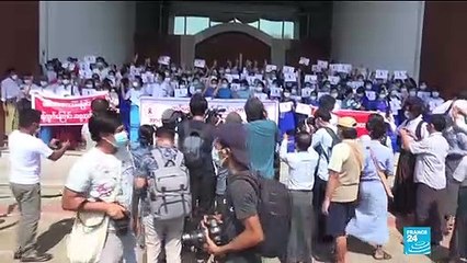 Coup d'État en Birmanie : la contestation s'intensifie, les arrestations continuent