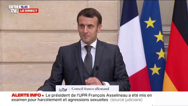 Emmanuel Macron: L'Europe est l'endroit où on a acheté le plus de vaccins, sécurisé le plus de doses