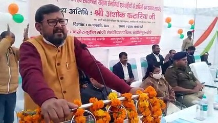 नसीरुद्दीन मेमोरियल हॉल के परिसर में चौरीचौरा शताब्दी महोत्सव का आगाज हुआ