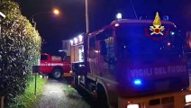 Massarosa (LU) - Brucia canna fumaria in villetta, intervengono Vigili del Fuoco (05.02.21)