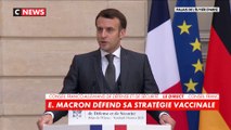 Emmanuel Macron : « Ce que nous devons préparer, ce sont les acquisitions et la production supplémentaire sur notre sol »
