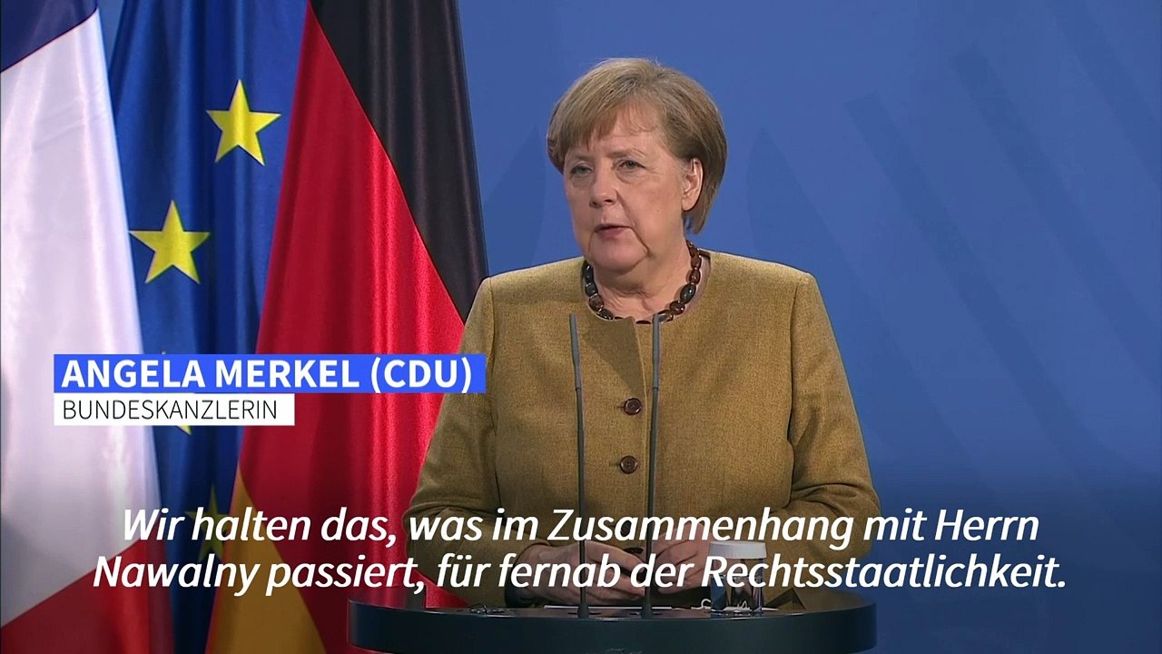 Merkel verurteilt Ausweisung von EU-Diplomaten aus Russland
