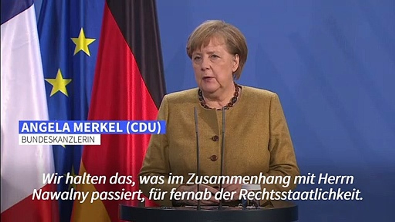 Merkel verurteilt Ausweisung von EU-Diplomaten aus Russland