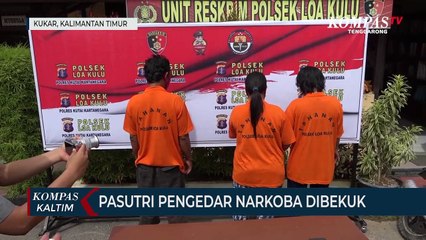 Pasutri Pengedar Narkoba Dibekuk