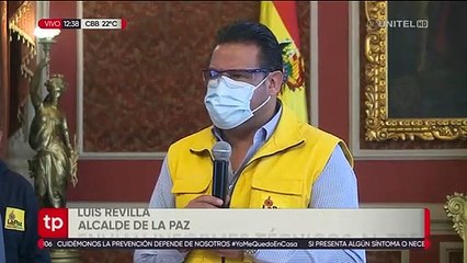 Alcalde de La Paz propone que el 7 de marzo se realice vacunación masiva en lugar de elecciones