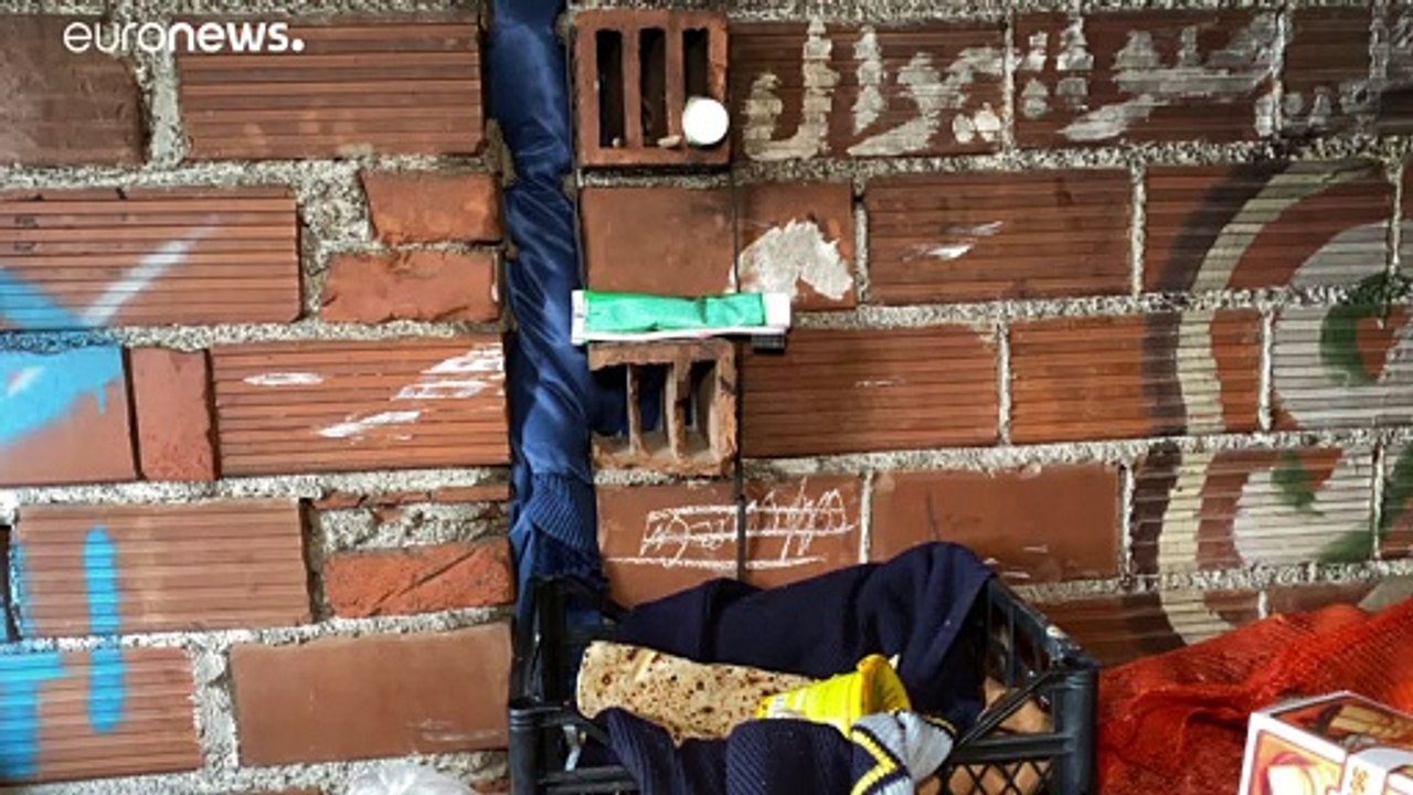 Bosnien: migranten in ruinen