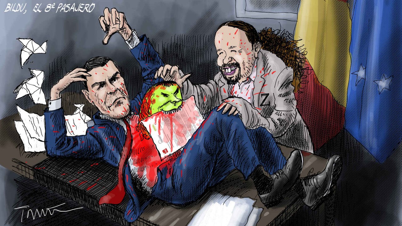 SÁNCHEZ TRAIDOR PACTA CON LOS BILDUETARRAS QUE HAN ASESINADO A CASI 900 ESPAÑOLES EN 51 AÑOS