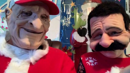 Reviewing a Santa Suit from Walmart