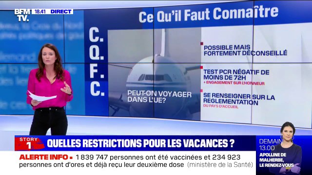 Covid-19: quelles sont les restrictions en vigueur pour partir en vacances ?