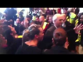 Air France: manifestation des salariés au CCE