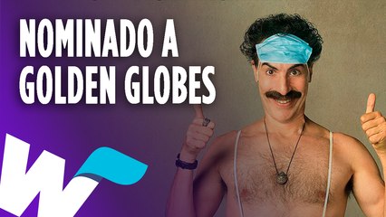 'Borat 2' está nominada en los Golden Globes.