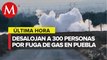 Reportan fuga de gas en ducto de Pemex en Texmelucan, Puebla; desalojan a 300 personas