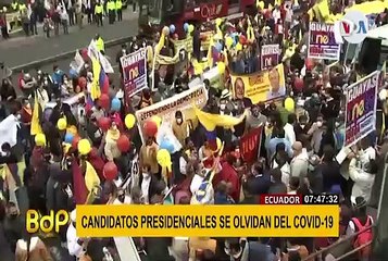 Ecuador: caos en cierre de campaña electoral
