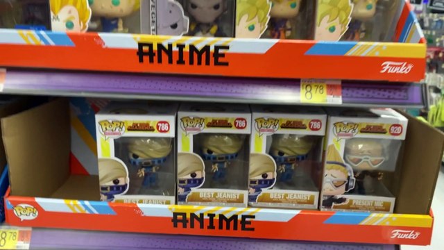 _ Dragonballz super saiyan Goku first appearance, my hero academia present pic Funko pop & vegeta