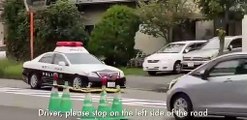 Course-poursuite au japon, ce scooter échappe à la police d'une façon géniale