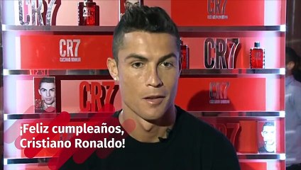 ¡Feliz cumpleaños, Cristiano Ronaldo!