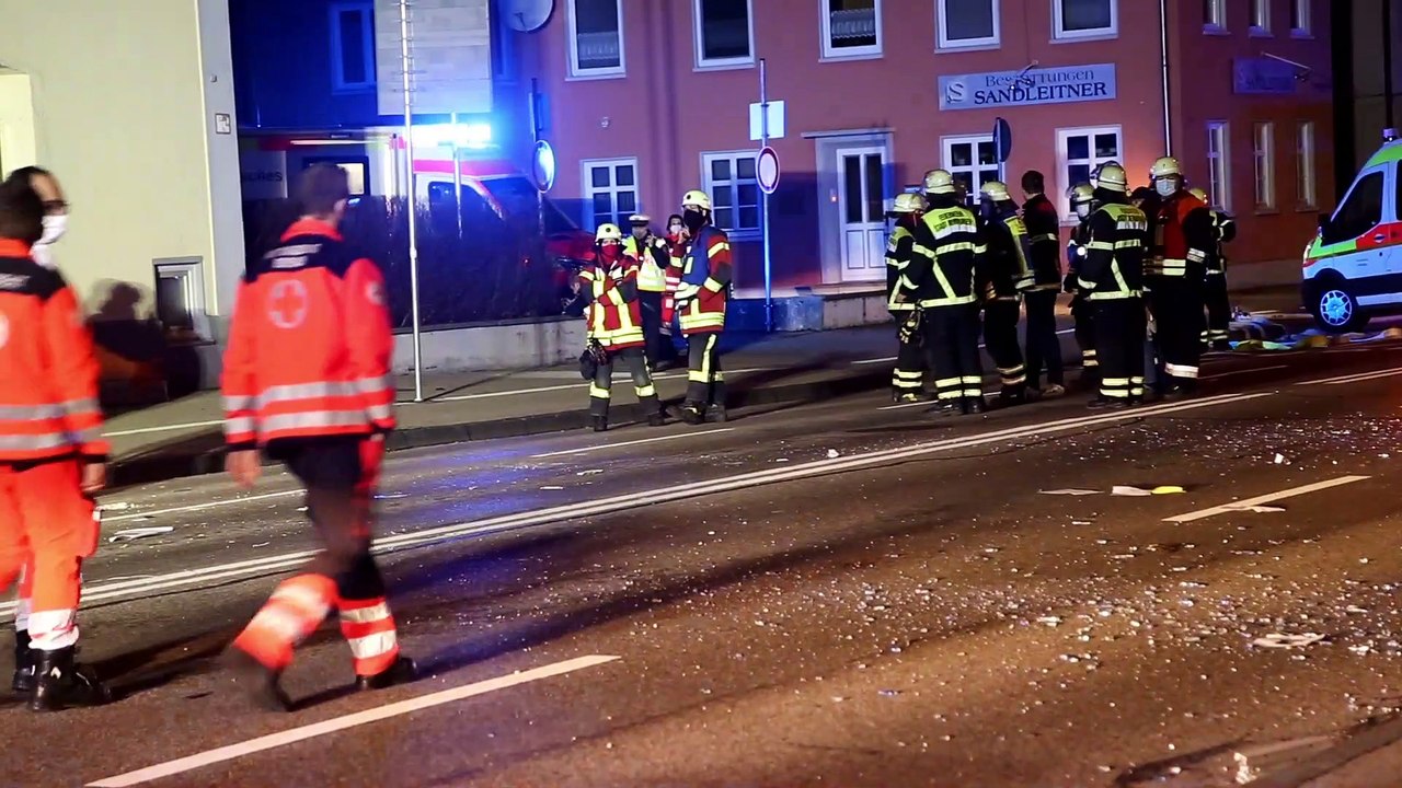 Memmingen | Gasexplosion in Rettungswache - Fünf Verletzte