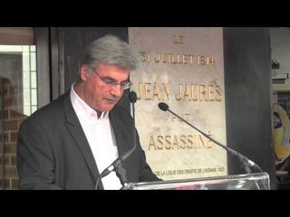 Hommage à Jean Jaurès par Patrick Le Hyaric