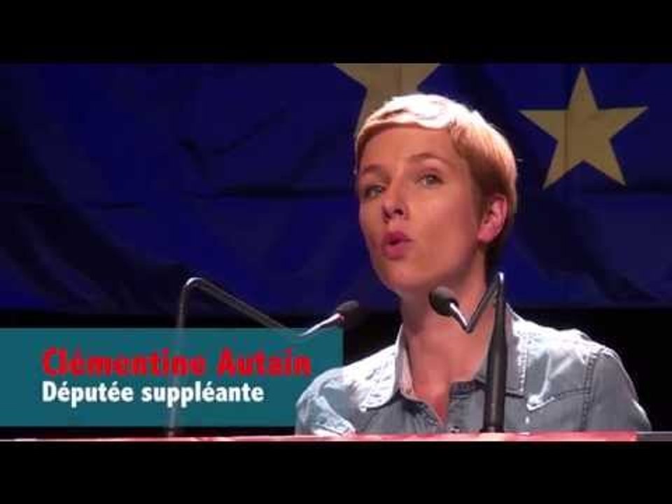 Élections européennes : meeting du Front de gauche à Villepinte
