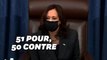 Pour la première fois, Kamala Harris fait basculer un vote du Sénat chez les démocrates