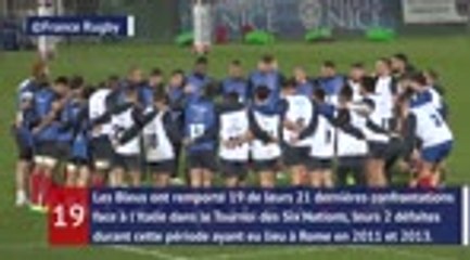 1ère j. - Italie-France en chiffres