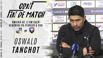 Confrence d aprs match asc - estac : oswald tanchot