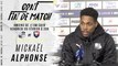 Conférence d'après match ASC - SM Caen : Mickaël Alphonse