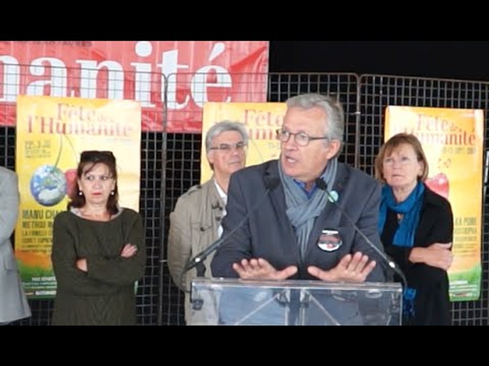 Pierre Laurent : la Fête de l'Humanité est un lieu de fraternité et d’espoir