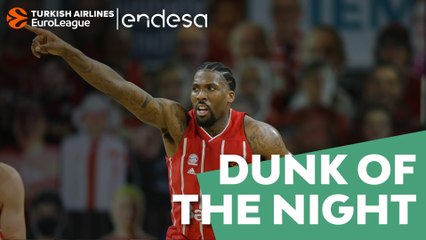 Endesa Dunk of the Night: Jalen Reynolds, FC Bayern Munich