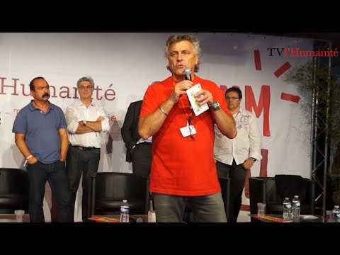 Les Ex-fralib présentent leur Scop TI et leurs produits 1336 à la Fête de l’Humanité