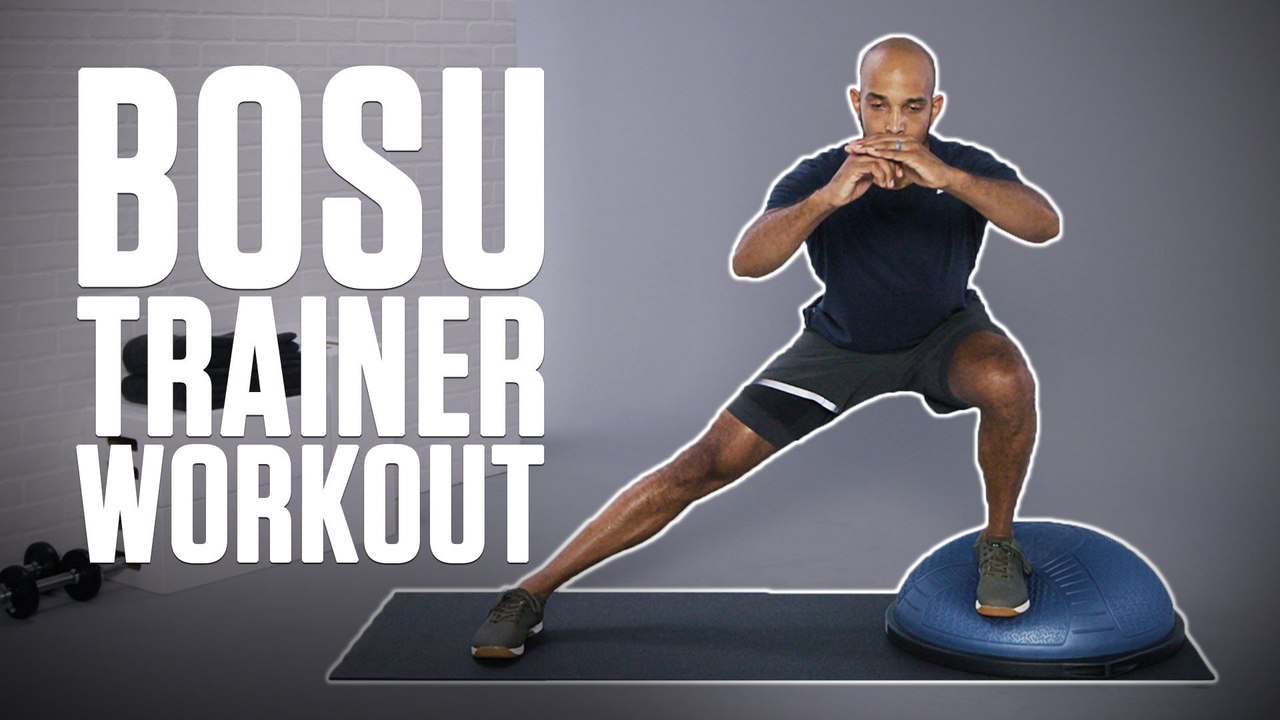 Build Balance And Stability With This BOSU Trainer Workout With Frank Baptiste