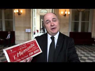 L'Humanité c'est nous. Bruno Le Roux, député, Président du groupe Socialiste, républicain et citoyen