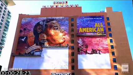 All American - Figueroa Hotel Mural Time Lapse