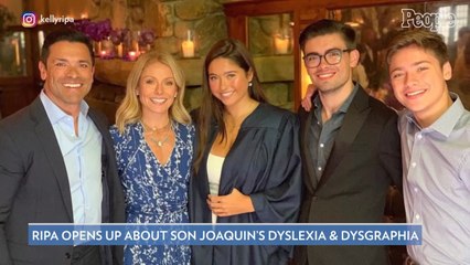 Kelly Ripa Talks About Son Joaquin's Dyslexia and Dysgraphia as Her Youngest Decides on a College