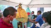 Salvadoreños piden a Niño Jesús que acabe con la pandemia