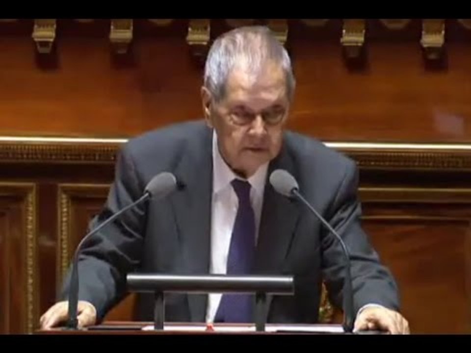 Paul Vergès au Sénat le 26 février 2014