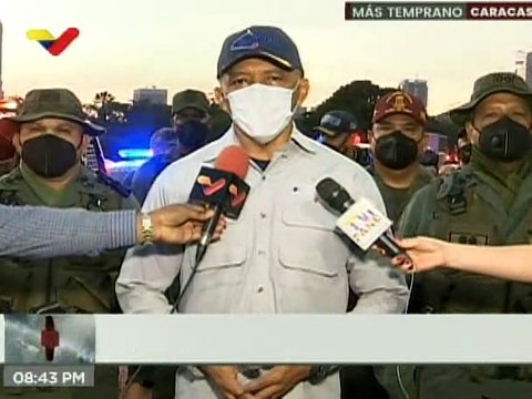Desplegados más de 700 funcionarios para fortalecer los Cuadrantes de Paz en Caracas