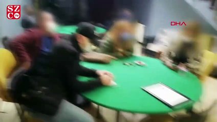 Kafede oyun oynayan 13 kişiye 52 bin 650 lira ceza