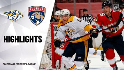 Predators @ Panthers 2/5/21 | NHL Highlights